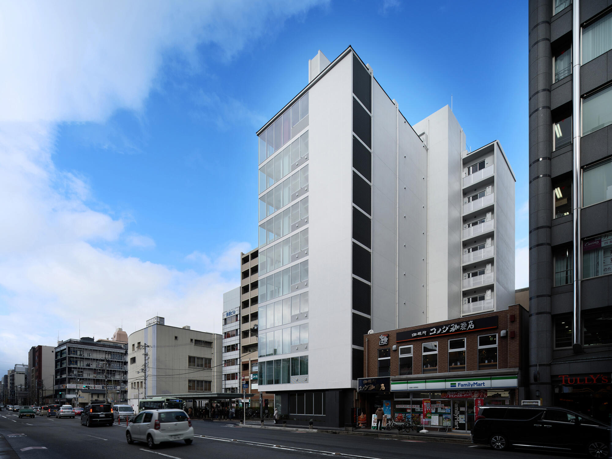 Upscale condominium in downtown, Kyoto | WORKS | 